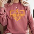 Gymnastics Senior Night Gymnastics Senior 2026 Graduation 14 Comfort Colors Sweatshirt Crimson