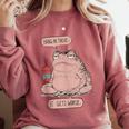 Hang In There It Gets Worse Introverts Anti Valentines Day Comfort Colors Sweatshirt Crimson Hang In There It Gets Worse Introverts Anti Valentines Day Comfort Colors Sweatshirt Crimson