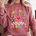 Happy Last Day Of School Student Graduation Comfort Colors Sweatshirt Crimson