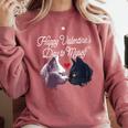Happy Valentines Day Self Introvert Humor Antisocial Comfort Colors Sweatshirt Crimson Happy Valentines Day Self Introvert Humor Antisocial Comfort Colors Sweatshirt Crimson