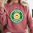 I Hate People Saying For Introverts Comfort Colors Sweatshirt Crimson