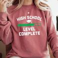 High School Graduation Senior For Him Or Her Comfort Colors Sweatshirt Crimson