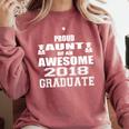 High School Graduation T Shirt College Graduation Aunt Comfort Colors Sweatshirt Crimson
