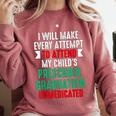 Hilarious Preschool Graduation Mom Dad Meme Preschooler Comfort Colors Sweatshirt Crimson