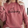 Homebody At Home Lets Stay Home Introvert Comfort Colors Sweatshirt Crimson Homebody At Home Lets Stay Home Introvert Comfort Colors Sweatshirt Crimson