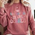 Now Hotter By One Degree Graduation Comfort Colors Sweatshirt Crimson