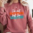 I'm Not Anti-Social But I'm Selective Introvert Comfort Colors Sweatshirt Crimson I'm Not Anti-Social But I'm Selective Introvert Comfort Colors Sweatshirt Crimson