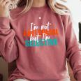 I'm Not Anti-Social But I'm Selective Introvert Comfort Colors Sweatshirt Crimson I'm Not Anti-Social But I'm Selective Introvert Comfort Colors Sweatshirt Crimson
