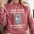 Introvert Fact Anti Socializing Extroversion Personality Comfort Colors Sweatshirt Crimson Introvert Fact Anti Socializing Extroversion Personality Comfort Colors Sweatshirt Crimson