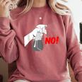 Introvert People Spray Comfort Colors Sweatshirt Crimson