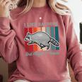 Introvert Raccoon Animal Lover Trash Panda Antisocial Retro Comfort Colors Sweatshirt Crimson Introvert Raccoon Animal Lover Trash Panda Antisocial Retro Comfort Colors Sweatshirt Crimson