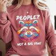 Introvert Raccoon Sarcasm Anti Social Comfort Colors Sweatshirt Crimson Introvert Raccoon Sarcasm Anti Social Comfort Colors Sweatshirt Crimson