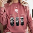 Introvert Relaxation Me Myself And Silence Skulls Comfort Colors Sweatshirt Crimson Introvert Relaxation Me Myself And Silence Skulls Comfort Colors Sweatshirt Crimson
