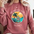 Introvert Relaxation Me Myself And Silence Summer Vacation Comfort Colors Sweatshirt Crimson Introvert Relaxation Me Myself And Silence Summer Vacation Comfort Colors Sweatshirt Crimson