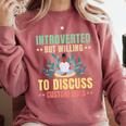 Introvert Saying Antisocial Sarcasm Introverts Comfort Colors Sweatshirt Crimson Introvert Saying Antisocial Sarcasm Introverts Comfort Colors Sweatshirt Crimson