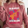 Introvert Singers Singing Sad Song Classical Music Lovers Comfort Colors Sweatshirt Crimson Introvert Singers Singing Sad Song Classical Music Lovers Comfort Colors Sweatshirt Crimson