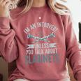 Im An Introvert Unless You Talk About Clarinets Comfort Colors Sweatshirt Crimson Im An Introvert Unless You Talk About Clarinets Comfort Colors Sweatshirt Crimson