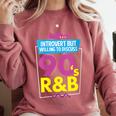 Introvert But Willing To Discuss 90s R&B 1990s Kid Comfort Colors Sweatshirt Crimson Introvert But Willing To Discuss 90s R&B 1990s Kid Comfort Colors Sweatshirt Crimson