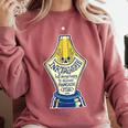 Introverted Fountain Pen Enthusiast Smiling Face Comfort Colors Sweatshirt Crimson