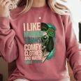 Introverted Murder Shows True Crime Lovers Introvert Comfort Colors Sweatshirt Crimson