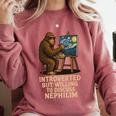 Introverted But Willing To Discuss Nephilim Comfort Colors Sweatshirt Crimson Introverted But Willing To Discuss Nephilim Comfort Colors Sweatshirt Crimson