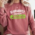 Introverts Attitude Introvert Antisocial Sarcasm Anti Social Comfort Colors Sweatshirt Crimson