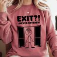Irony Sarcasm Introvert Dry Humor Cartoon Comic Geek Nerd Comfort Colors Sweatshirt Crimson Irony Sarcasm Introvert Dry Humor Cartoon Comic Geek Nerd Comfort Colors Sweatshirt Crimson