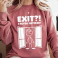 Irony Sarcasm Introvert Dry Humor Comic Cartoon Geek Nerd Comfort Colors Sweatshirt Crimson Irony Sarcasm Introvert Dry Humor Comic Cartoon Geek Nerd Comfort Colors Sweatshirt Crimson