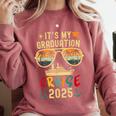 It's My Graduation Cruise 2025 Summer Cruise Seniors Trip Comfort Colors Sweatshirt Crimson