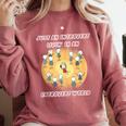 Just An Introvert Living In An Extrovert World Stickmen Comfort Colors Sweatshirt Crimson Just An Introvert Living In An Extrovert World Stickmen Comfort Colors Sweatshirt Crimson