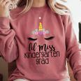 Kids Lil Miss Kindergarten Grad Shirt Graduation Shirts 2018 Comfort Colors Sweatshirt Crimson