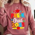 Kids Pre-K Grad 2025 Preschool Graduation 2025 Comfort Colors Sweatshirt Crimson