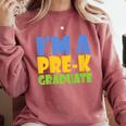 Kids Pre-K Graduate Shirt For Graduation 2018 Comfort Colors Sweatshirt Crimson
