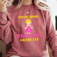 Kids Princess Graduate Prek Preschool Graduation Tshirt For Girls Comfort Colors Sweatshirt Crimson