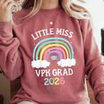 Kids VPK Graduation 2026 Rainbow VPK Grad Comfort Colors Sweatshirt Crimson