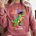 Kindergarten Graduation 1st Here We Come Class 2023 Dinosaur Comfort Colors Sweatshirt Crimson