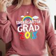 Kindergarten Graduation 2018 Last Day Of School Comfort Colors Sweatshirt Crimson