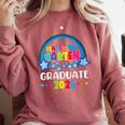 Kindergarten Graduation 2026 Pre-k Graduate Kids Boys Girls Comfort Colors Sweatshirt Crimson