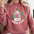 Kindergarten Graduation Class Of 2025 Senior 2037 Class Comfort Colors Sweatshirt Crimson