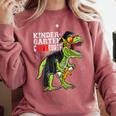 Kindergarten Grawrduate Dinosaur Graduation Cap Shirt Comfort Colors Sweatshirt Crimson