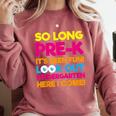 Last Day Pre-K Kindergarten Here I Come Graduation T-Shirt Comfort Colors Sweatshirt Crimson
