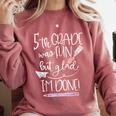 Last Day Of School 5th Grade 2018 Graduation Shirt Tee Comfort Colors Sweatshirt Crimson