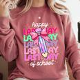 Last Day Of School Shirt Coquette Bow School Graduation Comfort Colors Sweatshirt Crimson