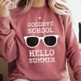 Last Day Of School Shirt Teacher Shirt Graduation Shirt Men Women Kids Comfort Colors Sweatshirt Crimson