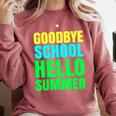 Last Day Of School Shirt Teacher Tee Graduation Comfort Colors Sweatshirt Crimson