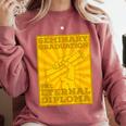 LDS Mormon Seminary Graduation Eternal Diploma Shirt Comfort Colors Sweatshirt Crimson