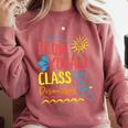 I Love You All Class Dismissed Teacher School Graduation Men Women Girls Kids Comfort Colors Sweatshirt Crimson