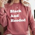 Masters Degree Graduation And Hooded T-Shirt Comfort Colors Sweatshirt Crimson