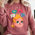 Meme Queen In Silence Introvert Anti People Antisocial Quiet Comfort Colors Sweatshirt Crimson Meme Queen In Silence Introvert Anti People Antisocial Quiet Comfort Colors Sweatshirt Crimson