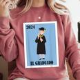 Mexican For Graduation El Graduado 2024 Comfort Colors Sweatshirt Crimson